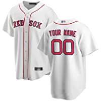 Los mejores  - TIEON Uniformes de béisbol de los Red Sox- Ropa Deportiva de Verano- Telas elásticas y Transpirables- Uniformes de…